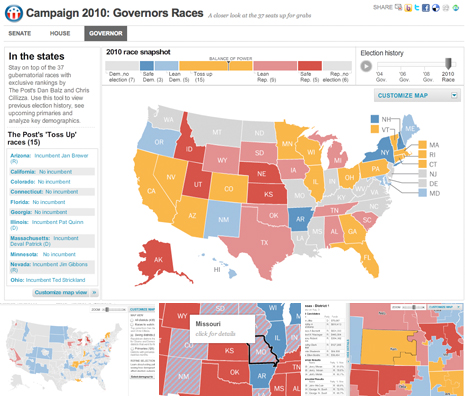 2010 Campaign: Congressional Races